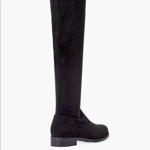 NEW Black above the knee flat boots. - Picture 3 of 3